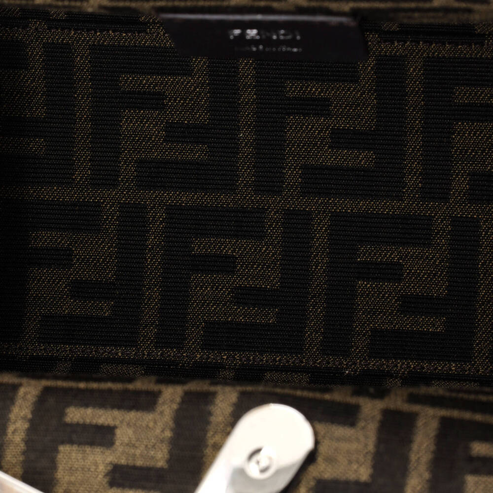 Fendi Small First Bag Leather With Python - image 5